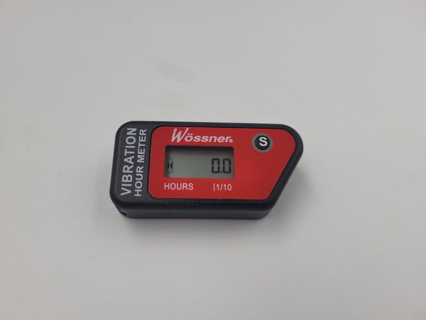 Wossner Wireless Hour Meter - Vibration Activated Wossner Wireless Hour Meter - Vibration Activated