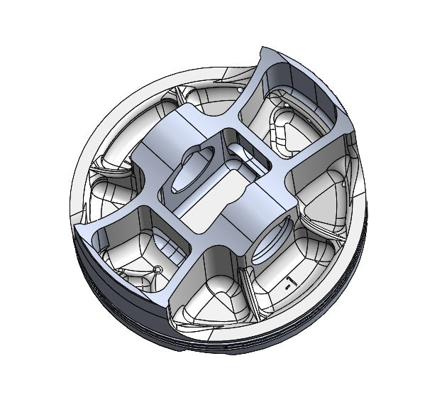 Wossner Kawasaki KX450F 2024-2026 / KX450X 2024-2026 12.5:1 CR