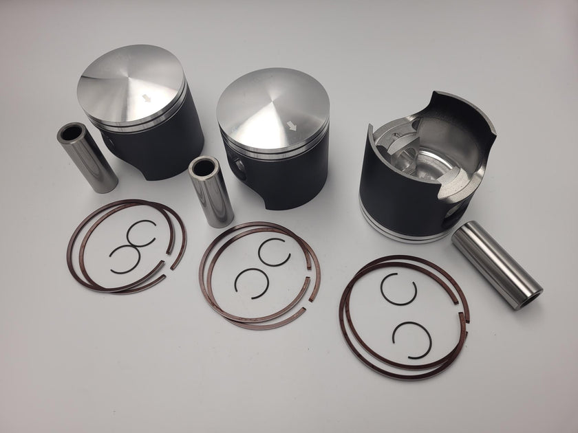 Wossner Dual Ring Piston Kit Ski Doo 809 Engine Type / Mach Z Triple ...